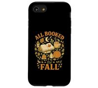 All Booked For Fall Cozy Reader Autumn Books & Pumpkin Custodia per iPhone SE (2020) / 7/8