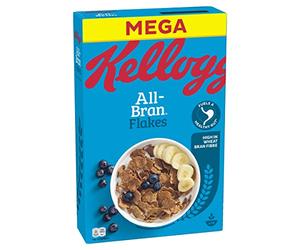 All Bran Flakes Cerealie, fiocchi di cereali croccanti, confezione singola da 500 g