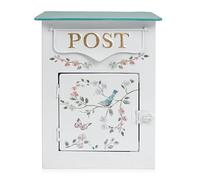 All Chic Cassetta delle lettere da parete per esterni, stile vintage, montaggio a parete, decorazione per la casa