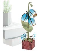 All Components Provided: This 3D flower puzzle includes a complete material