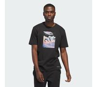 adidas Uomo all Day I Dream About Summer (A.D.I.D.A.S.) Graphic Tee, Black, S