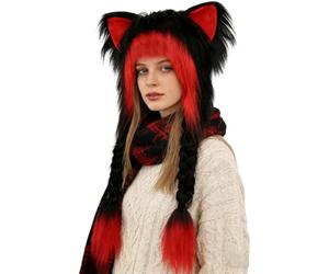 All-Day Softness: Designed With High-quality Plush Fabric, The Cat Ears Plush Hat Provides A Skin-friendly Experience, Allowing For Breathable Extended Wear Whether You're Taking Part In Winter
