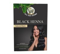 All Day Store Black Mehendi Powder 100 g henné colorante per capelli a base d...