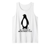 all Dressed Up And Nowhere To Go Penguin Canotta