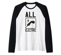 all Electric Supercharge - per Auto Elettriche A Ventola Maglia con Maniche Raglan