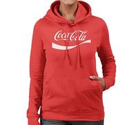 All+Every Coca Cola 1941 Swoosh Logo Women's Hooded Sweatshirt