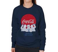 All+Every Coca Cola Always Ice Cold Polar Bears Women's Sweatshirt