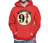 All+Every Harry Potter Platform Nine And Three Quarters Men's Hooded Sweatshirt