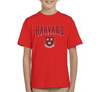 All+Every Harvard University Red Veritas Crest Kid's T-Shirt