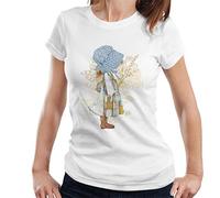 All+Every Holly Hobbie Hat And Flowers Women's T-Shirt