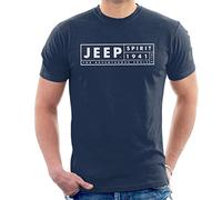 All+Every Jeep Spirit 1941 Estd for Adventurous Souls Light Logo Men's T-Shirt