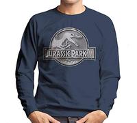 All+Every Jurassic Park III Spinosaurus Classic Silver Logo Men's Sweatshirt