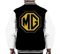 All+Every MG Black And Gold Logo British Motor Heritage Men's Varsity Jacket