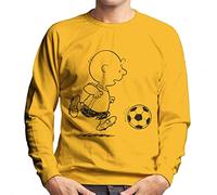 All+Every Peanuts Football Charlie Brown Dribble Men's Sweatshirt
