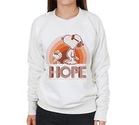 All+Every Peanuts Snoopy And Woodstock Hope Women's Sweatshirt