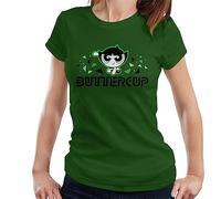 All+Every Powerpuff Girls Buttercup Triangle Art Women's T-Shirt