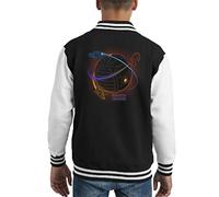 All+Every Rocket League Boost Around The Ball Kid's Varsity Jacket