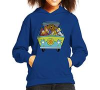 All+Every Scooby Doo Characters in The Mystery Machine Kid's Hooded Sweatshirt