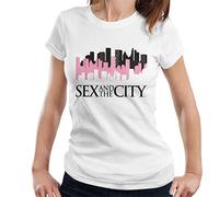 All+Every Sex And The City Logo City Lights Women's T-Shirt