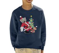 All+Every Tom And Jerry Christmas Festive Tree Kid's Sweatshirt