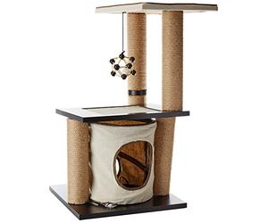 ALL FOR PAWS Tiragraffi Two Level Climb And Play Scratcher