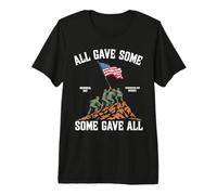 all Gave Some Some Some Gave all US Flag Soldier Memorial Day Maglietta Premium