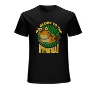 all Glory to The Hypnotoad Mens T-Shirt Unisex Graphic Black Tee Shirt M