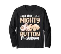 all Hail The Mighty Button Fungo Maglia a Manica