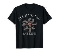 all Hail The Rat King | Ratti medievali Roditori Raccapriccianti Maglietta