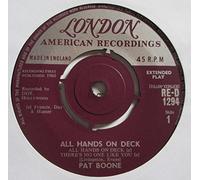 All Hands On Deck - 7" Single / 4 Track EP - London RE-D 1294 , 1960