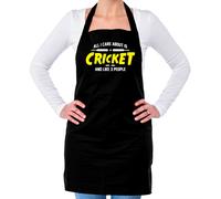 All i Care About Is Cricket E Come 3 Persone Unisex Grembiule - Ceneri - England