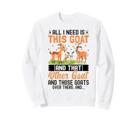 all I Need Is This Goat And That Other Goat And Those Goats Felpa