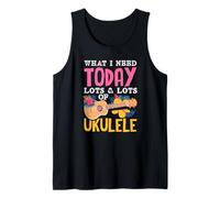 all I Need Is This Ukulele Divertente Lettore Musicale Hawaiano Canotta