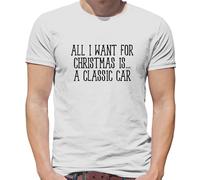 All I Want For Christmas È Un Classico Auto - T-Shirt - Auto Natale Amore