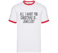 All I Want For Christmas Is Gioielli - Uomo Suoneria - Orecchini Divertente