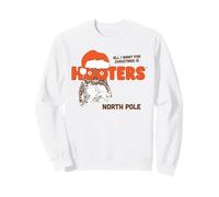 all I Want for Christmas is Hooters North Pole Chicken Wings Felpa