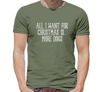All I Want For Christmas Is More Cani - T-Shirt - Cane Animali Love Cute
