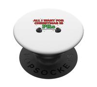 All I Want for Christmas Is PRs Divertente design per allenamento festivo PopSockets PopGrip Adesivo