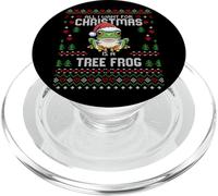 All I Want For Christmas Tree Frog Brutto Natale Maglione Rane PopSockets PopGrip per MagSafe