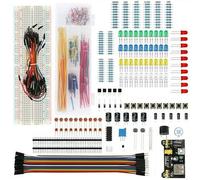 All In 830 Breadboard Cavo Resistore Elettronica Per Starter Kit Per Arduino Viene Con Modulo di Alimentazione E Compnts Essenziali