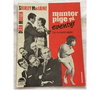 All in a Night's Work Dean Martin Shirley MacLaine Vintage 1961 Danish...