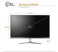 All-in-One CSL Unity F27b-ALS Intel N200 32GB 256GB SSD UHD 27" Windows 11 Pro
