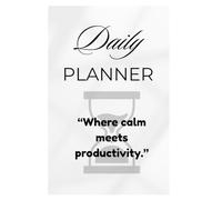 All-in-One Daily Planner - Simple Black & White Edition | 300 Pages | 5-Month Undated Organizer for Productivity, Routine & Self-Care: Plan Your Day, ... for Students, Professionals & Everyone