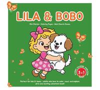 All-in-One Fun with Lila & Bobo: Color, Read & Discover!: kids coloring book, word searching with stories, easy coloring pages for kids, Moments for Relaxation , coloring book for adults,teens & kids