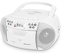 All in One Portable Radio/Cd/Registratore Di Cassette Stereo& Lettore/Usb/Bluetooth/Ac-Dc/, Supporto Riproduzione ad Anello Singolo Supporto Riproduzione ad Anello Di Tutte Le Tracce, YHNNH