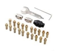 All in One Solution Complete 25PCS mandrini per trapano in ottone che offrono opzioni per qualsiasi esigenza di progetto