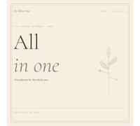 All in One · Weekly & Monthly Planner 2026: A Dated Annual Organizer with Habit Tracker, Budget, Wellness & Project Pages · 12 Months · Greige (Neutral Beige)