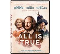 All Is True (DVD) Kenneth Branagh Ian McKellen Judi Dench Nonso Anozie