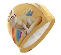 All Is Well Fox cappelli da nuoto per le signore Capelli corti nuoto impermeabile per gli uomini Protezione dei capelli e riduzione della resistenza gorros para natacion