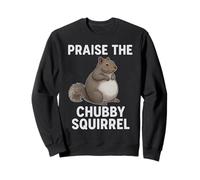 all Loise The Chubby Squirrel Funny Meme Felpa